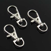 【CW】❆  10pcs Wholesale Color Rhodium Clasp Keychain Split Findings Clasps Keychains Making