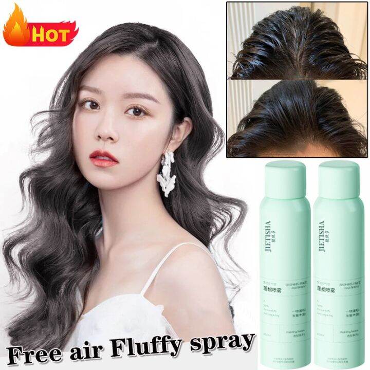 Dry hairspray oil control No water wash Quick and fluffy remove greasy Repair oily hair