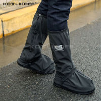 KOTLIKOFF Rain Boots Shoe Covers Waterproof Reusable Boot Shoe Covers Motorcycle Bicycle For Shoes From Rain Rainproof Thicken