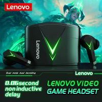 Lenovo LP6 TWS Gaming Earphone New Wireless Buletooth Headphone With Noise Reduction Dual Mode Headset For E-Sports Games Music