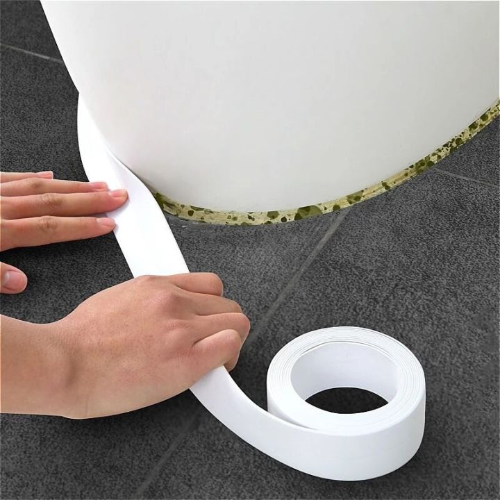 3-meter-double-sided-foam-tapes-white-sponge-acrylic-adhesive-tape-waterproof-sealing-strip-anti-mildew-shower-sink-bath-sealers-adhesives-tape