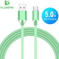 FLOVEME 5A Type C Cable Micro USB Fast Charging For Xiaomi Mobile Phone Charger For iPhone 12 11 5A USB Data Cord For Huawei P40 Docks hargers Docks C