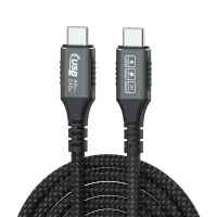 SZC Usb C สำหรับ240W แหล่งจ่ายไฟสาย Type-C ชาร์จเร็วชาร์จเร็ว Type-C สายเคเบิลสำหรับ Android 240W Pd 8K Hd-เข้ากันได้วิดีโอโฟนอุปกรณ์เสริมน้อยกว่า