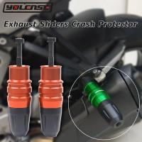 For DUKE 390 790 RC390 RC 390 DUKE390 DUKE125 Frame Slider Anti Crash Caps Exhaust Sliders Motorcycle Accessories Parts