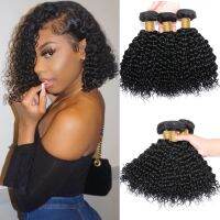 Short Cheap Afro Kinky Curly Hair 3 Bundles Deal Raw Indian Hair 100% Virgin Human Hair Weave Extension Natural Color 100G/PCS Electrical Connectors