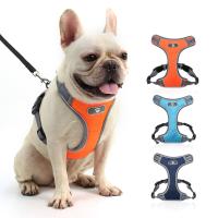 ZZOOI Dog Harness Vests Breathable Reflective Light Mesh Vests Pet Chests Straps for Small Medium Large Dog Collares Para Perros