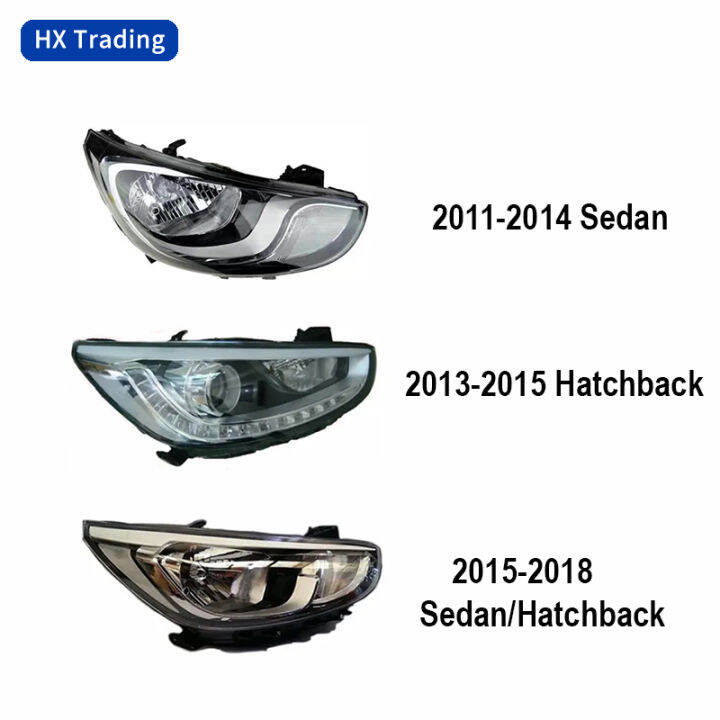 Hyundai Accent Headlight 20112018 Model/Solaris Verna/Sedan Hatchback
