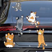 【CC】 3pcs Car Whole Fun Personality Stickers Scratches Decoration