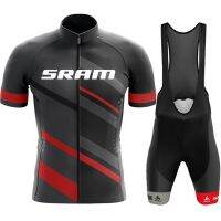 Special Offers SRAM Team Cycling Jersey Set 2022 Man Summer MTB Race Cycling Clothing Short Sleeve Ropa Ciclismo Outdoor Riding Bike Uniform