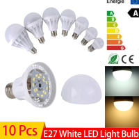 ไฟ LED สีขาวอบอุ่นเย็น E27 10ชิ้น/เซ็ต,ประหยัดพลังงานหลอดไฟ220V 3W 5W 7 W 9W 12W 15W 5630หลอดไฟ LED จากร้าน Pandhys