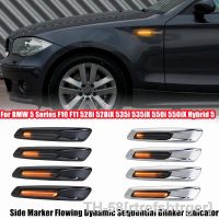 ☼﹊ Turn Signal Lamps For BMW 5 Series F10 F11 528i 528iX 535i 535iX 550i 550iX Hybrid 5 Dynamic Side Marker Lights