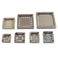 ☋♟◆ 5pcs 1.27mm Pitch 20P 28P 32P 44P 68P 84P SMD SMT Surface Mount IC Socket PLCC 20 28 32 44 68 84 Pin Converter Connector