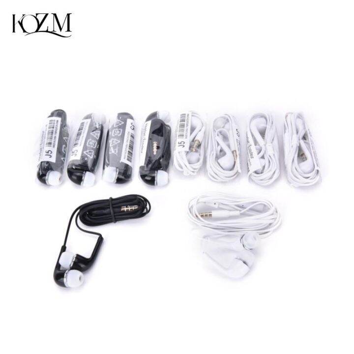ชุดหูฟัง-j5หูฟังแบบ-in-ear-หูฟังแฮนด์ฟรี5ชิ้นพร้อมไมโครโฟนสำหรับ-samsung-htc-โทรศัพท์-xiaomi