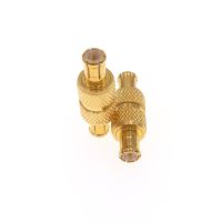 MCX Male To MCX Male RF Connector Adapter 1pc