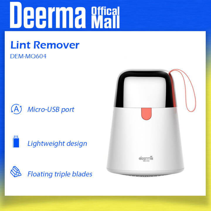 Deerma Portable Lint Remover MQ604/MQ600 Hair Ball Trimmer Lazada PH