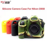 เคสซิลิโคนนิ่มกระเป๋ากล้องสำหรับ Nikon D850 Ruer Cover เคสใส่แบตเตอรี่กล้อง Nikon กระเป๋ากล้อง D850