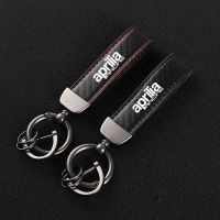 High-Grade Carbon Fiber Motorcycle Keychain Holder Keyring for Aprilia Racing Tuono V4 RSV4 GPR150 RS125 RS250 RSV1000