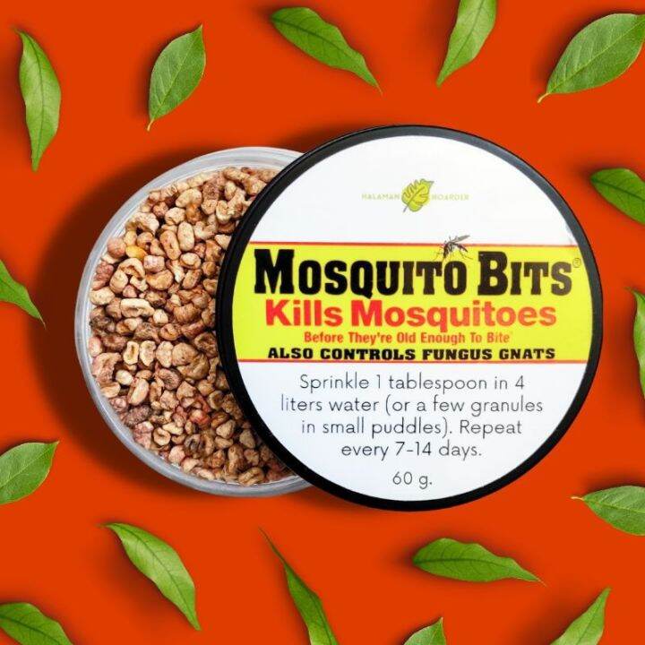 Mosquito Bits Nontoxic Biological Pesticide for Mosquitoes Fungus