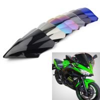 ✓ บางเรื่อง☜กระจกรถจักรยานยนต์สำหรับ Kawasaki Ninja 650 ER6F EX650 2017 2019 2018ฟองคู่พลาสติก ABS ที่บังลมจักรยานขับขี่บนถนน