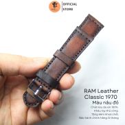 WATCH STRAPS DOUBLE COW LEATHER REAL