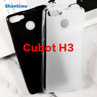 สำหรับ Cubot H3โทรศัพท์เจลพุดดิ้งซิลิโคนผิวนอกด้านหลังสำหรับ Cubot H3เคส TPU แบบนิ่ม