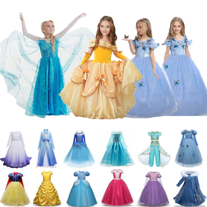 Shop quần áo trẻ em tại Hải Phòng  Váy công chúa Elsa ánh kim kèm xước