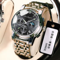 Baida Kee New Waterproof Calendar Multi-Functional Mens Automatic Watch Mens Korean Style Fashionable Steel Belt For Students