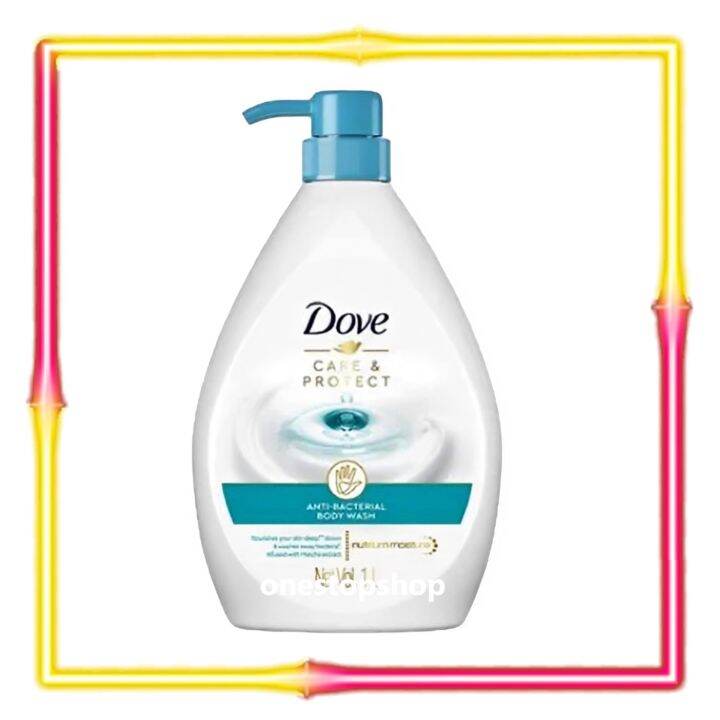 Dove Antibacterial Body Wash Care & Protect 1L Lazada PH