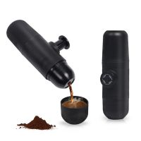 Manual Mini Coffee Espresso Maker Portable Coffee Maker Percolator Pot Manual Handheld For Home Office Coffee Machine Travel