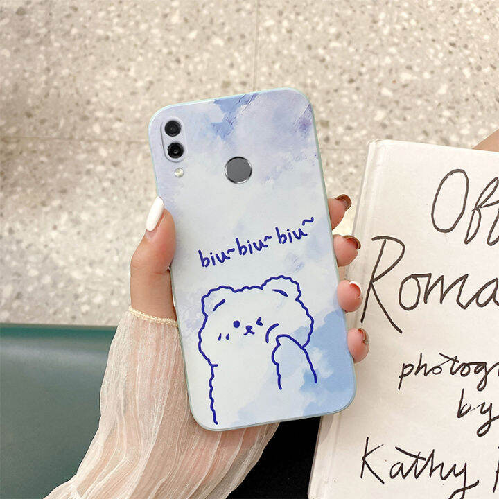 ปลอกอ่อนพิมพ์ลายซิลิโคน-tpu-honor-play-เคส-huawei-เคสโทรศัพท์ฝาหลัง-honor-play