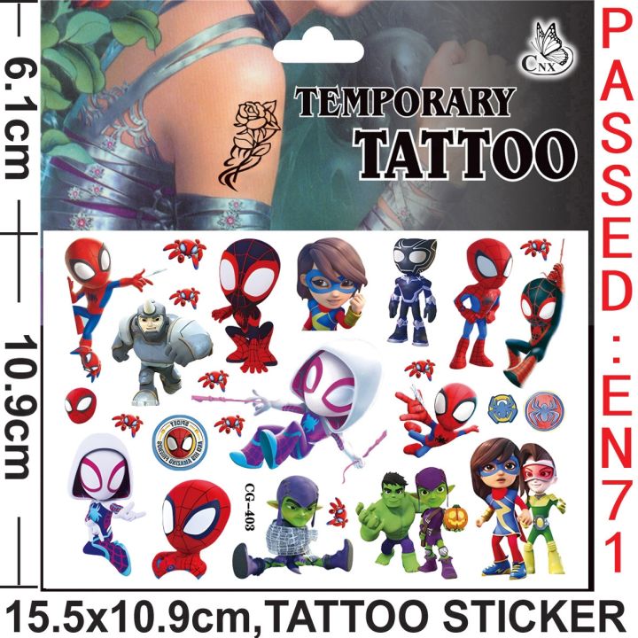 1pcs-spidey-and-his-amazing-friends-temporary-tattoos-for-kids-birthday-party-supplies-favors-cute-tattoos-stickers-decoration