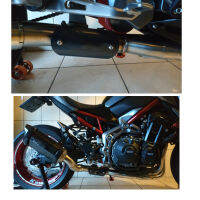 รถจักรยานยนต์ท่อไอเสียป้องกันความร้อน Shield Cover Guard Anti-Scalding สำหรับ Honda, Suzuki, Masaya, Kawasaki