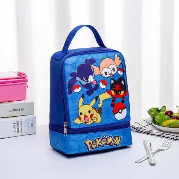 Pokemon Pikachu Children's Insulated Lunch Bags Portable High