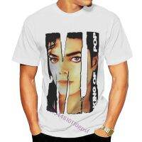 Hot sale Michael Jackson  graphic Mens 100% Cotton Round Neck Short Sleeve T-Shirt  Adult clothes