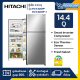 ตู้เย็น 2 ประตู HITACHI รุ่น RVX400PF / RVX400PF-1 ขนาด 14.4Q (รับประกันนาน 10 ปี)