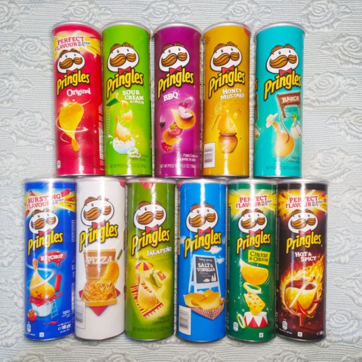 COD Pringles Big Potato Crisps All Flavors | Lazada PH