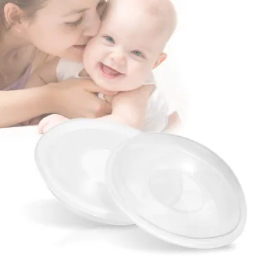 Zk40เต้านมแก้ไขเชลล์เด็กให้อาหารนม S Aver ปกป้องเจ็บหัวนมสำหรับให้นมบุตรเก็บนมแม่สำหรับมารดา