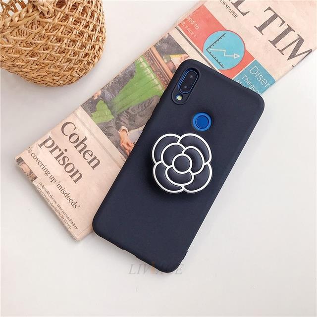 yellow-peach-flavor-3d-ซิลิโคนการ์ตูนที่วางโทรศัพท์-case-สำหรับ-huawei-p40-p30-p20-lite-pro-p8-p9-p10-plus-2017-2016สาวน่ารักยืนครอบคลุม