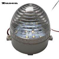 Zusen TB60V White Led 12V 24V 110V 220V Small Security Alarm Strobe Signal Warning Light