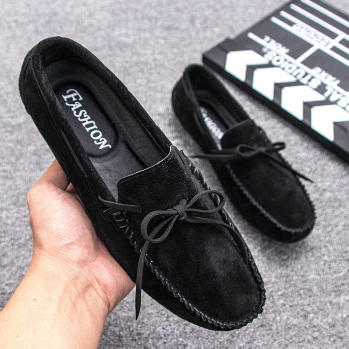 ready-doudou-shoes-mens-leather-2023-new-spring-soft-sole-casual-leather-shoes-korean-version-all-match-trend-kuaishou-popular-mens-shoes
