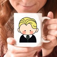 Draco Malfoy Milk Tea Mug 2021 Womens Water Cups Big Designer Juice Mugs Gift Woman Men Coffee Cups Ceramic Mugs