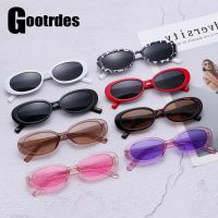 【hot】 Fashion Street Sunglasses Small Oval Frame Eyewear 2023 UV400 Glasses Shades UV Protection