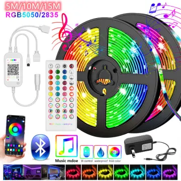 Tira Led 5050 Rgb 3m Usb Control Remoto Conexión Tv Pc