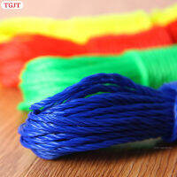 ราวแขวนผ้าไนล่อนทนทานแบบสุ่มสี Tjt 10เมตรเชือกสายถักลายเหมาะสำหรับ TG1-MY หอพักสำหรับบ้านโรงแรม