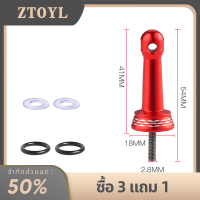 ZTOYL เสาสมดุลสำหรับรอกตกปลาสปินนิ่งที่ยึดอลูมิเนียมอัลลอยน้ำหนักเบาอุปกรณ์เสริม DIY