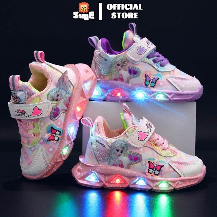 Light up princess on sale shoes