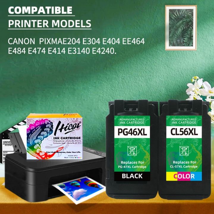 hicor-remanufactured-ink-cartridge-pg46-black-cl56-color-for-e204-e304-e404-ee464-e484-e474-e414-e3140-e4240