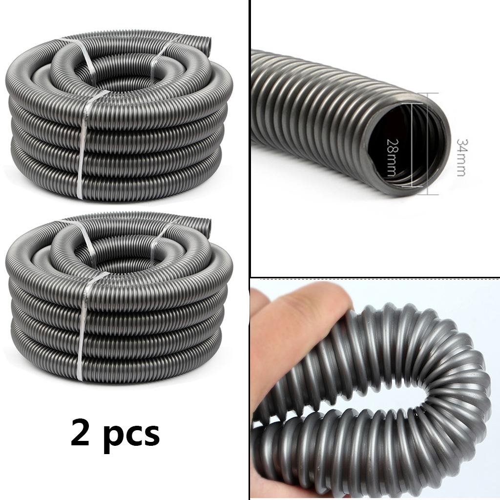 Free Shipping New UNIVERSAL Vacuum Cleaner Hose Screwed Pipe 28mm Inner Dia 