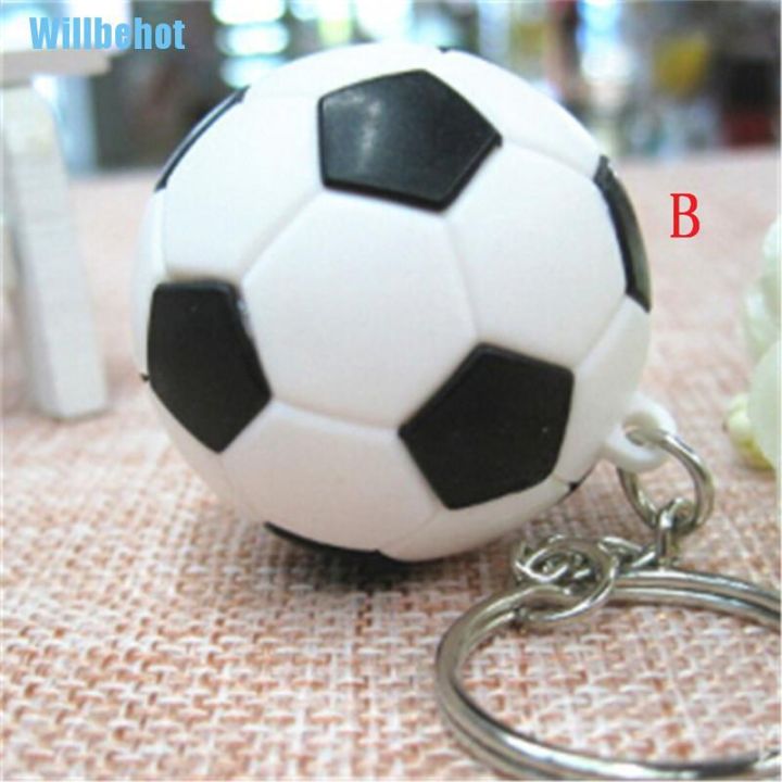willbehot-พวงกุญแจโลหะ-รูปลูกบอลฟุตบอล-ของเล่นสําหรับเด็ก