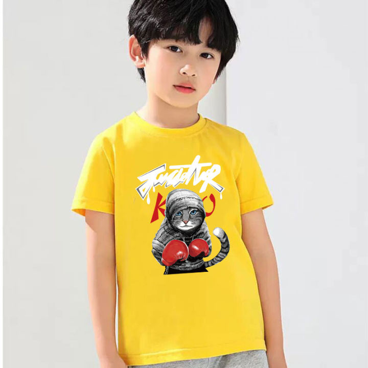 k-2187เสื้อยืดแขนสั้นเด็กลายการ์ตูนน่ารัก-ผ้านุ่มใส่สบาย-ลายเยอะ-สีครบ-ไซส์ครบ-ปลีก-ส่ง